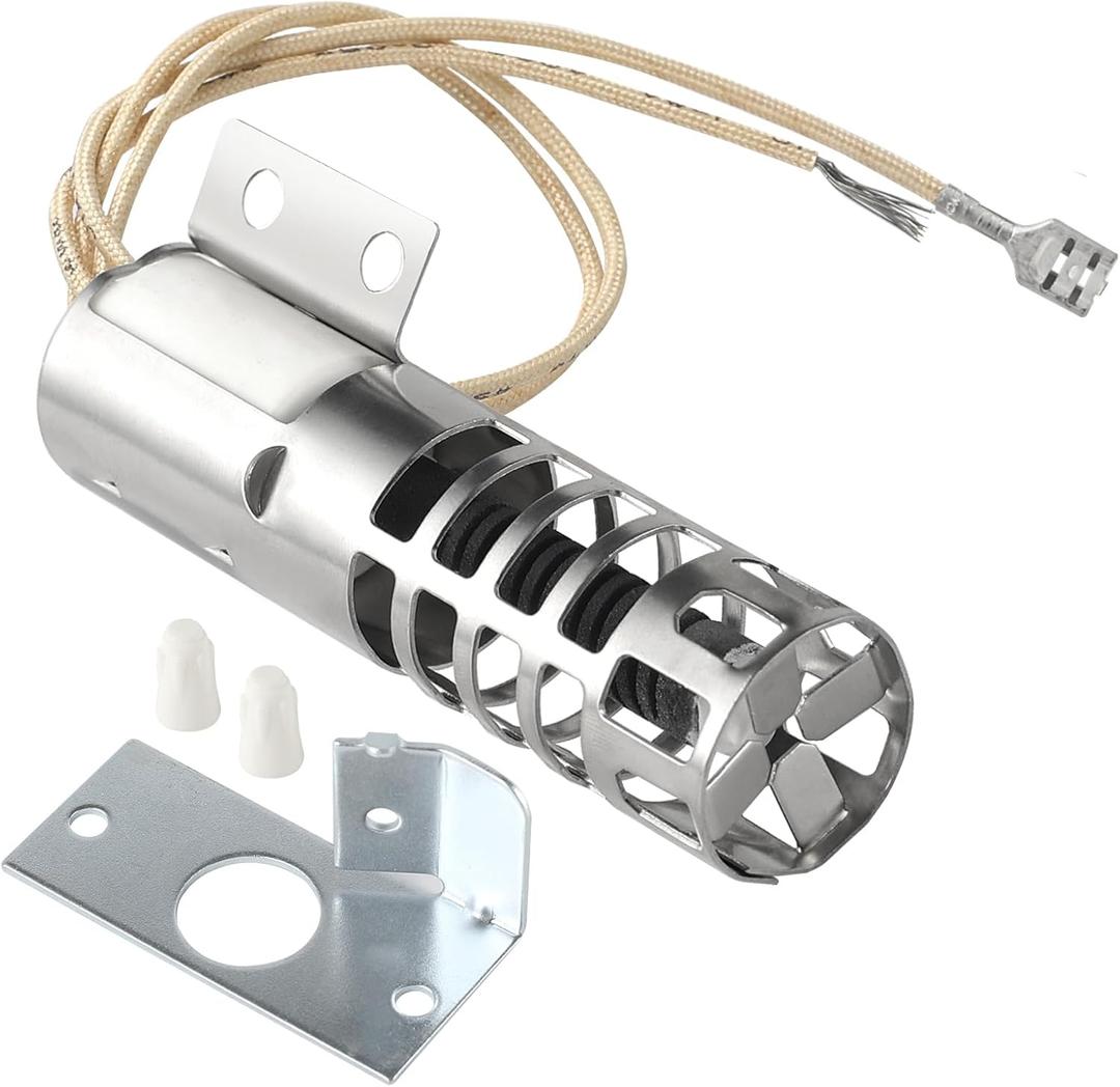 WB2X9154 Oven Igniter - Compatible with GE Round Gas Range Igniter Replacement Parts WB13K3, PS243425,WB13K10027,AP2014008,GR403 (120V, 2.5-3.0 A)