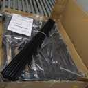 25 Panels No Dig Animal Barrier Fence, 32in(H) x 49ft(L) Garden Edging Border Fencing, Rustproof Metal Stakes Decorative Garden Fence, Dog Digging Defense Fencing Barrier for Outdoor, Yard, Patio