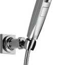 Delta Faucet Tetra H2Okinetic Hand Held Shower with Hose, Chrome Handheld Shower Head, Hand Shower, Handheld Shower, Detachable Shower Head, Lumicoat Chrome 55140-PR