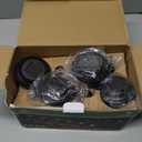 MAGGIFT 12 Pack Solar Pathway Lights Outdoor Solar Garden Lights for Patio, Yard, Driveway