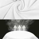 Mens T-Shirts Multi Pack Crewneck Cotton Tee Short Sleeve Classic Pullover Basic Summer Tops (White, S)