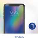 max Protection HD Screen Protection - 2 Pack - Tempered Glass Screen Protector - Made for Apple iPhone 11 Pro, iPhone Xs and iPhone X - Case Friendly (990104696)