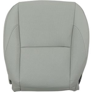 Priprilod Gray Leather Perforated Driver Side Bottom Replacement Seat Cover Compatible with Lexus ES350 2007 2008 2009 2010 2011 2012