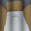 Makeup Organizer Skincare Organizers - Cosmetic Display Cases with Transparent Cover, SkinCare Organizers for Bathroom Countertop, Bedroom Vanity Desk, Lipstick Organizer, White