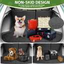 Cargo Liners for 2023-2026 Honda HRV Trunk Mat with Seat Back Cover Accessories, All Weather Rear Cargo Mat Backrest Protector for 2023 2024 2025 2026 HR-V