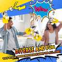 Aywewii 2pcs Kung Fu Husky Punching Dog Puppet Boxing Puppets Animal Toy Childrens Game Prank Toy Hand Puppets for Kids Teens Adults Birthday Party Toys for Boys Girls