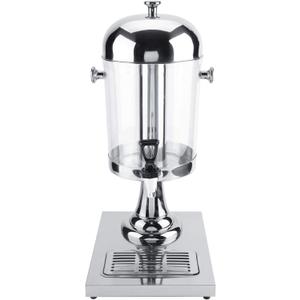 Stainless Steel Beverage Machine, Commercial Beverage Cold/Hot Drink Dispenser for Restaurant Hotel Bar(Silver)