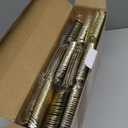 N9R 300PCS Gold Plastic Silverware, Heavy Duty Gold Plastic Cutlery Set Disposable Flatware Dinnerware, 100 Forks, 100 Spoons, 100 Knives, Perfect for Party, Wedding and Daily Use