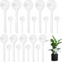 20 PCS Clear Plant Watering Globes,Plastic Self-Watering Bulbs,Self Watering Planter Insert Plant Accessories for Plants Indoor,Outdoor,Flowerpot,Home Garden(Large,Medium,Small)