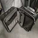 Kenneth Cole REACTION Diamond Tower Collection Lightweight Hardside Expandable 8-Wheel Spinner Travel Luggage, Black, 2-Piece Set (20" & 28")