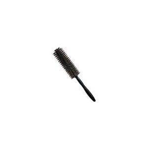 GranNatural Round Brush with Natural Boar and Nylon Bristles, Small Volumizing Hair Brush