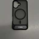 TORRAS for iPhone 16 Case Translucent Black | Strong Magnetic & Seamless Stand, Fit for MagSafe, Military-Grade Drop Protection, Sturdy Adjustable Built-in Kickstand, Slim Matte Finish