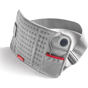 Sunbeam USB-C Heating Pad - Portable Pain Relief On The Go for Cramps Back Shoulder Arm & Leg Pain 12.5 x 7.5 Grey