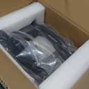 Jecoupoon Driver Side Tail Light Assembly W/Blind Spot Compatible with 2019-2023 RAM 1500 Rear Lamp Taillight Red Trim 68262531AB 68262531AC (Left)