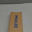 MIULEE Decorative Linen Check Throw Pillow Covers Neutral Farmhouse Vintage Pillow Covers 18x18 Set of 2 Boho Modern Home Decor for Sofa Couch Bedroom Cushion Coastal Blue