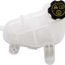 X4XZ Front Engine Coolant Reservoir Radiator Expansion Tank for Chevrolet Chevy Sonic 2012-2019 603-386 (White, L)