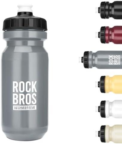 ROCKBROS Bike Water Bottle Squeeze, 20oz Bicycle Water Bottle, BPA-Free