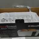 Mueller UltraToast Full Stainless Steel Toaster 4 Slice, Long Extra-Wide Slots for Bagels and Waffles, 6 Browning Levels, LED Display, Cancel/Defrost/Reheat Functions & Removable Tray, Kitchen Gadgets