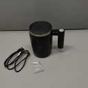 Self Stirring Coffee Mug with Lid, 380ml USB Rechargeable Automatic Stirring Coffee Mug, Electric Self Stirring Cup for Coffee, Tea, Milk, Hot Chocolate Stainless Steel Self Stirring Coffee Cup