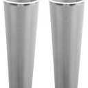2 Pack 304 Stainless Steel Cold Brew Coffee Filter, Ultra-Fine Mesh Strainer for 1-2 Quart Wide Mouth Mason Jars, Seal Ring Design for Tea Fruit Infused Water