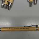 Bamboo Pens Bulk Wooden Bamboo Pens Engraving Wooden Ballpoint Pen Customizable Gift Pen Bulk 50pcs