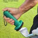 Golf Club Cleaner Brush and Towel, Golf Club Brush Groove Cleaner Magnetic, Golf Bag Accessories for Men Gifts