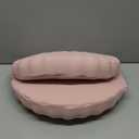 Pregnancy Pillow for Sleeping Memory Foam Pillow for Side Sleeper, Maternity Pillow Support for Back, Belly, HIPS for Pregnant Women, Portable and Adjustable Travel Wedge Pink