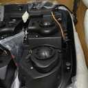 Headlights Assembly For Freightliner Century 2004 2005 2006 2007 2008 2009 2010 2011 2012 2013 2014 2015 Pair Set Halogen Headlamp SAE/DOT Approved，Black Color