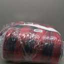 Amazon Basics 3 Piece Bedding Set, Micromink Sherpa, Ultra-Soft, Warm All Season Comforter, King, Red Buffalo Plaid