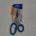 Westcott Soft Handle With Anti-microbial Protection, Blue, 8-inch Straight (14643)