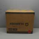 GLAHODEN Retractable Garden Hose Reel 5/8 in x 100 ft Metal Bracket, 2025 Upgraded Dual Ratchet Lock UV & Freeze Protection Brass Seal Slow Retraction Anti-Tangle Hose 180Swivel