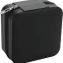 Bridesmaid Proposal Gifts Travel Jewelry Case Bachelorette Party Favors Small Jewelry Box Bridesmaid Gift Organizer Storage Box (1, black)