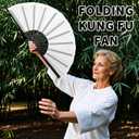 Oncpcare 10 Pcs Clack Fans for Line Dancing Bulk, Foldable Black Hand Fans for Dance Teams, Group Events, Performances and Parties