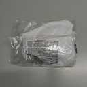 BECCA Women's Standard Modern Edge Underwire Bikini Top, Adjustable, Swimwear Separates (White, M)