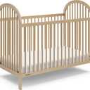 Graco Olivia Convertible Crib and Graco Premium Foam Crib & Toddler Bed Mattress Bundle (Driftwood) – GREENGUARD Gold Certified, Standard Crib Mattress, Baby Crib Converts to Toddler Bed & Daybed ( 29"L x 54"W x 45"H)