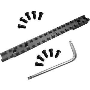 Gotical Picatinny Rail Mount for Remington 700 Rifles | Long Action, 0 MOA Mount for zeroing Your Scope at Short to mid Range Distances & 5 PC of Each Size #6-48 Length