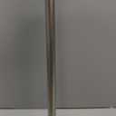 Brushed Nickel Curtain Rods for Windows 28 to 48 Inch,Adjustable Drapery Rods with Aluminum End Cap and Full Surround Brackets,1-Inch Window Curtain Rod for Wall and Ceiling Mount