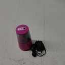 JARLINK Electric Pencil Sharpener, Heavy-Duty Helical Blade to Fast Sharpen, Auto Stop for No.2/Colored Pencils(6-8mm), AC Adapter/Battery Operated in School Classroom/Office/Home (Purple)