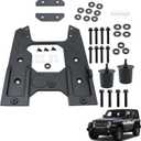 Spare Tire Hinge Reinforcement Kit Aluminum Alloy Replacement for 2018 2019 Wrangler JL 82215356AB