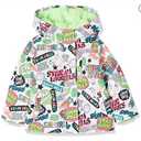Amazon Essentials Disney | Marvel | Star Wars | Frozen | Princess Girls' Warm Puffer Jacket Coat (Previously Spotted Zebra), Star Wars Scribble, Medium