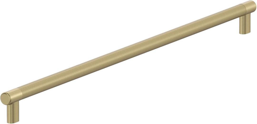 Amerock BP54072BBZ | Golden Champagne Appliance Pull | 24 inch (610mm) Center-to-Center Cabinet Handle | Bronx | Furniture Hardware