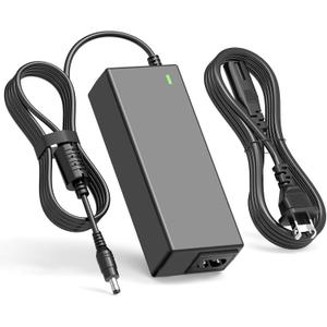 12V Power Cord Compatible with Insignia TV 19" 20" 24" 28" 32"; NS-32E440A13, NS19E310A13, NS19E310NA15, NS24ED200NA14, NS24ED310NA15, NS28D310NA15, NS32DD310NA15 Power Supply Replacement