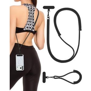 VVAAGG Cell Phone Lanyard for iPhone: Crossbody Phone Strap and Wrist Strap Most iPhone and Android Smartphones
