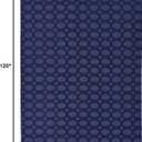 Garland Rug Garden Trellis 7 ft. x 10 ft. Indoor/Outdoor Area Rug Outdoor Waterproof Rug for Patio, Camping Rugs, RV, Porch, Deck, Camper, Balcony, Backyard for High-Traffic Areas, Navy Blue