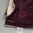 Life Comport Sherpa Fleece Throw (Purple)