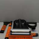 42'' Ice Scraper and Extendable Snow Brush Emergency Snow Shovel Snow Broom with Foam Grip 180 Pivoting Brush Head Snow Scraper for Cars, Trucks, SUVs, Vehicle