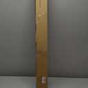 TONIAL 3/4 Inch Bay Window Curtain Rods, 36 to 72 Inch Center Rod for window 24 to 68 Inch, 20 to 36 Inch Side Rod for window 16 to 32 Inch, Decoratice Drapery Rods with Small Cap Finial, Antique Gold