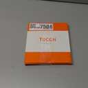 TUCCH Case Wallet for iPhone 17 (6.3-Inch) 2025, RFID Blocking 4 Card Slots, Kickstand, Magnetic Closure, PU Leather, Shockproof TPU Shell, Protective Flip Folio Cover, Textured Black