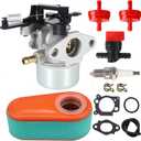 Pro Chaser 595390 Carburetor Compatible with Briggs and Stratton 121R02-0002-F1 796608 591597 591137 121S02-0011-F1 216852 590780 799248 594287 121R02 875Exi Craftsman Troy Bilt 190cc Pressure Washer