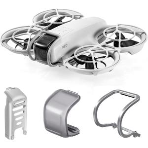 3-IN-1Protector Kit for DJI Neo Accessories,STARTRC PHOTO Neo Gimbal Bumper +Battery Protector Landing Gear+Gimbal Cover for DJI Neo Drone Protection